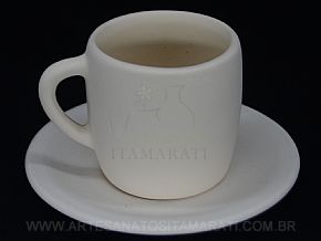 Detalhes do produto Caneca Amilton com pires